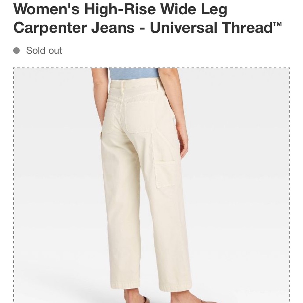 Target High Rise Wide Leg Pants - Picture 4 of 6